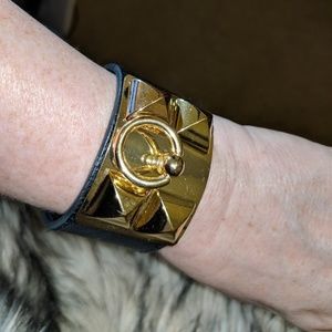 Black and gold bracelet- Sale!